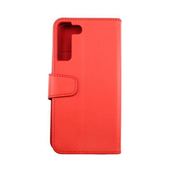 Rvelon Samsung Galaxy S22 Ultra Cover Magnetisk Aftagelig Skal Rød