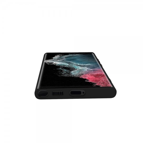 Celly Samsung Galaxy S22 Ultra Cover CROMO Sort