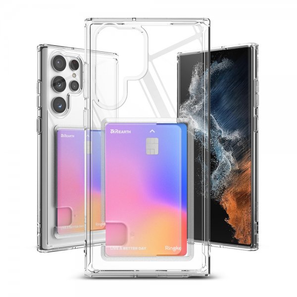 Ringke Samsung Galaxy S22 Ultra Cover Fusion Card Clear