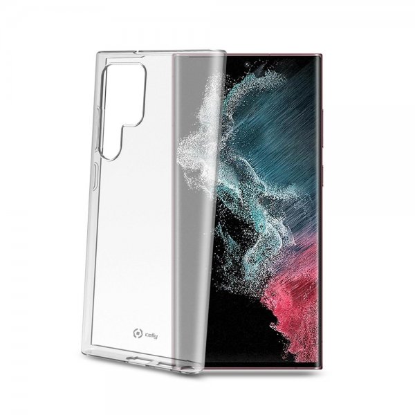 Celly Samsung Galaxy S22 Ultra Cover GELSKIN Transparent