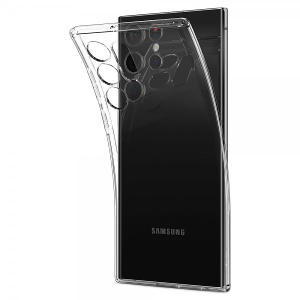 Spigen Samsung Galaxy S22 Ultra Cover Liquid Crystal Crystal Clear