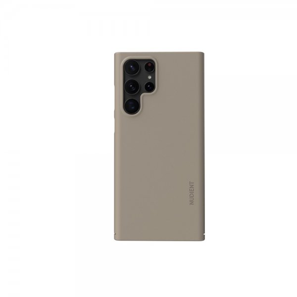 Nudient Samsung Galaxy S22 Ultra Cover Thin Case V3 Clay Beige
