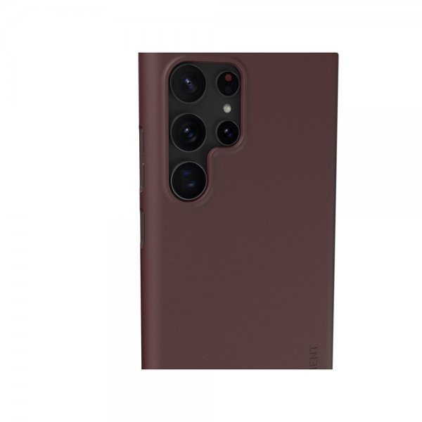 Nudient Samsung Galaxy S22 Ultra Cover Thin Case V3 Sangria Red