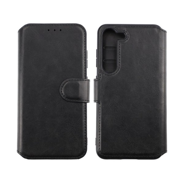 Rvelon Samsung Galaxy S23 Etui Udfoldelig Kortlomme Sort