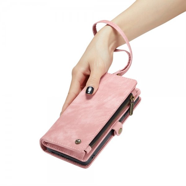 CaseMe Samsung Galaxy S23 FE Cover 008 Series Aftageligt Cover Rosa