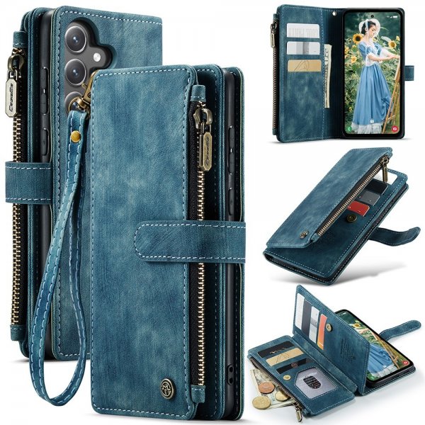 CaseMe Samsung Galaxy S23 FE Cover C30 Series Blå