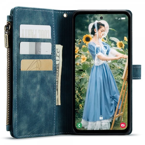 CaseMe Samsung Galaxy S23 FE Cover C30 Series Blå
