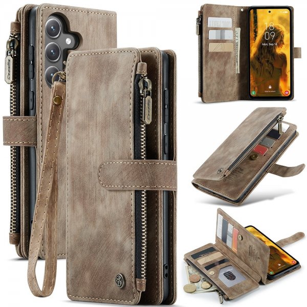 CaseMe Samsung Galaxy S23 FE Cover C30 Series Brun