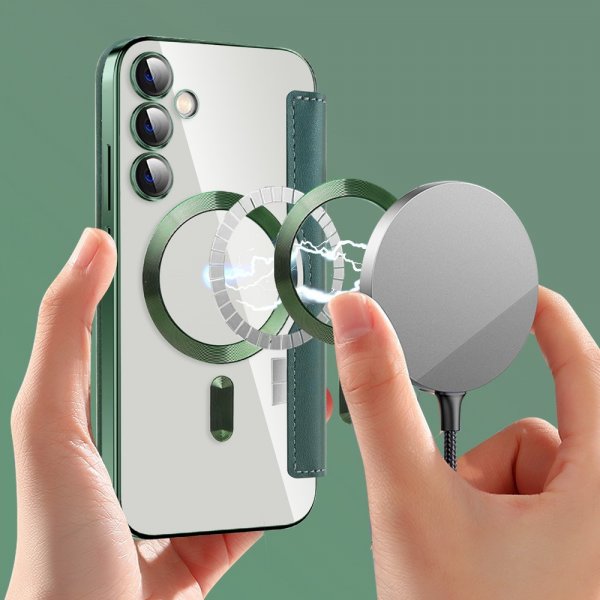 Samsung Galaxy S23 FE Cover MagSafe Grøn