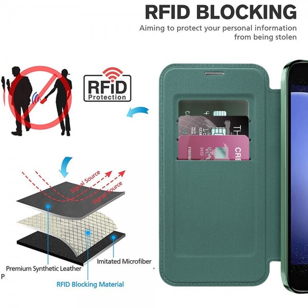 Samsung Galaxy S23 FE Cover MagSafe Grøn