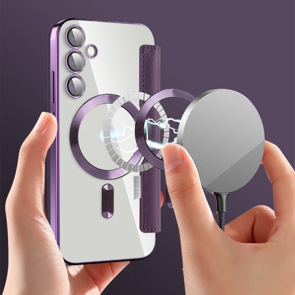 Samsung Galaxy S23 FE Cover MagSafe Lilla
