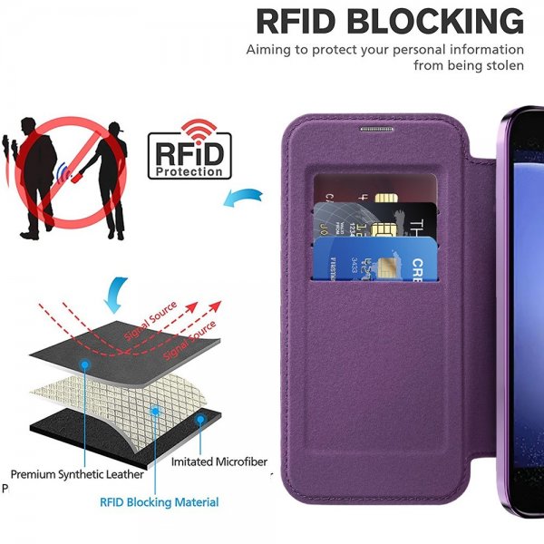 Samsung Galaxy S23 FE Cover MagSafe Lilla