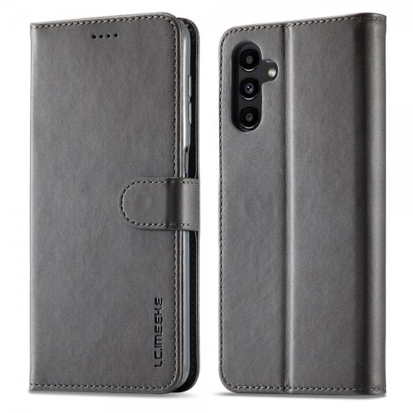 Lc.Imeeke Samsung Galaxy S23 FE Etui med Kortlomme Standerfunktion Grå