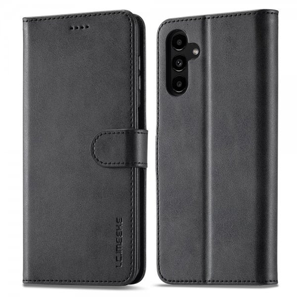 Lc.Imeeke Samsung Galaxy S23 FE Etui med Kortlomme og Stativfunktion Sort