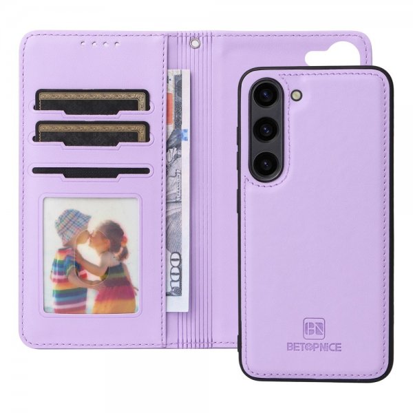 Betopnice Samsung Galaxy S23 FE Cover med Aftageligt Cover 005 Lilla