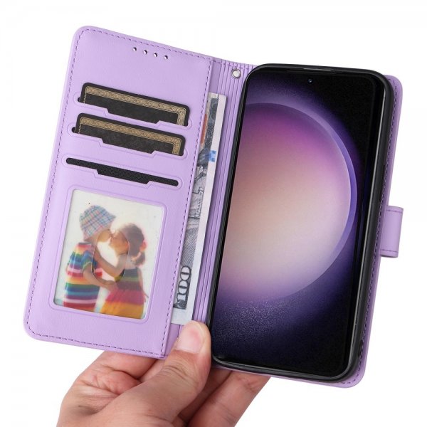 Betopnice Samsung Galaxy S23 FE Cover med Aftageligt Cover 005 Lilla