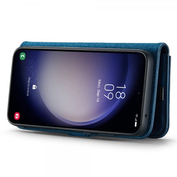 Dg.Ming Samsung Galaxy S23 FE Cover med Aftageligt Cover Blå