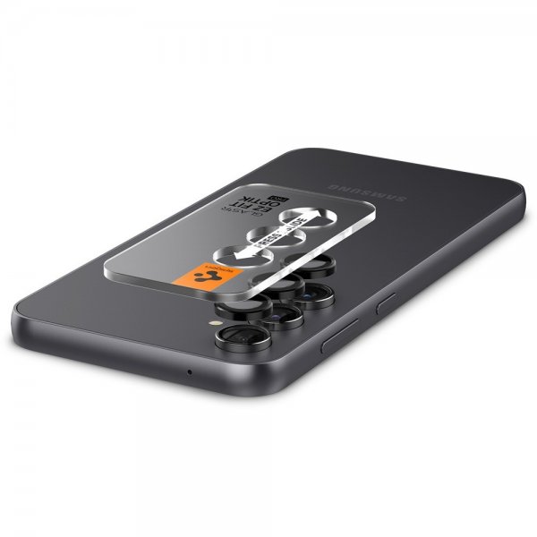 Spigen Samsung Galaxy S23 FE Kamerabeskyttelsesglas Glas.tR EZ Fit Optik Pro 2-pak Sort