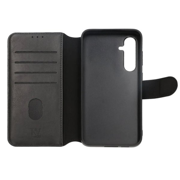 Rvelon Samsung Galaxy S23 FE Cover 4 Kortrum Sort