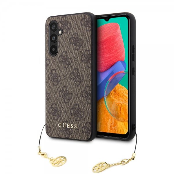 Guess Samsung Galaxy S23 FE Cover 4G Charm Brun