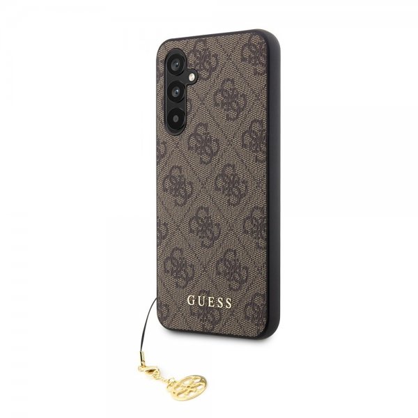 Guess Samsung Galaxy S23 FE Cover 4G Charm Brun