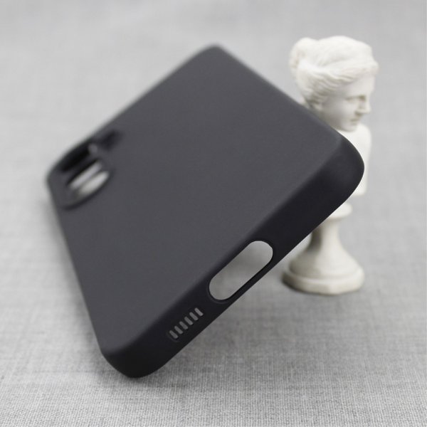 Nordic Covers Samsung Galaxy S23 FE Cover Feather Series Raven Black