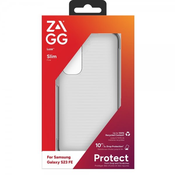 ZAGG Samsung Galaxy S23 FE Cover Luxe Transparent