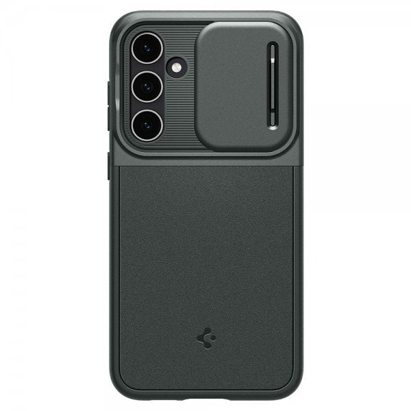 Spigen Samsung Galaxy S23 FE Cover Optik Armor Abyss Green