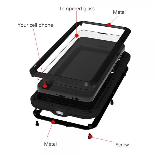 Love Mei Samsung Galaxy S23 FE Cover Powerful Case Sort