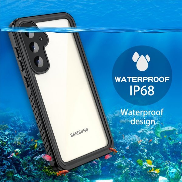 Redpepper Samsung Galaxy S23 FE Cover Vandtæt IP68 Sort