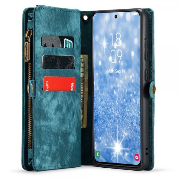 CaseMe Samsung Galaxy S23 Cover 008 Series Aftageligt Cover Petrol