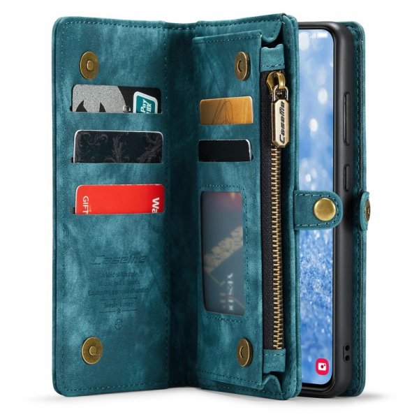 CaseMe Samsung Galaxy S23 Cover 008 Series Aftageligt Cover Petrol