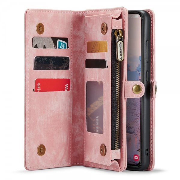 CaseMe Samsung Galaxy S23 Cover 008 Series Aftagelig Skal Rosa