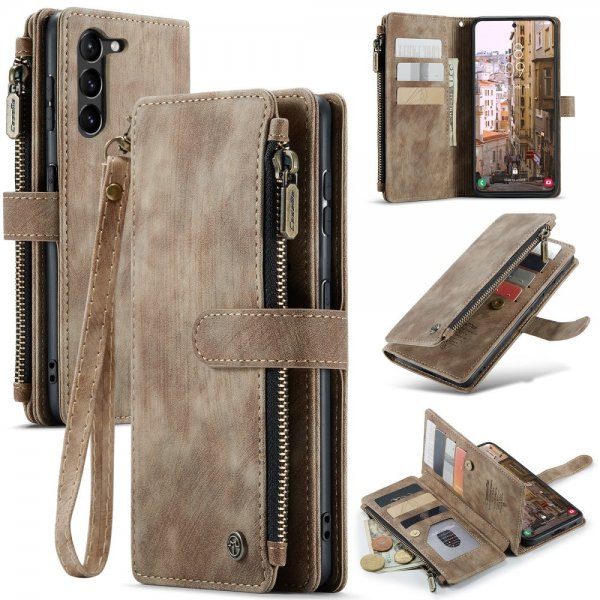 CaseMe Samsung Galaxy S23 Cover C30 Series Brun