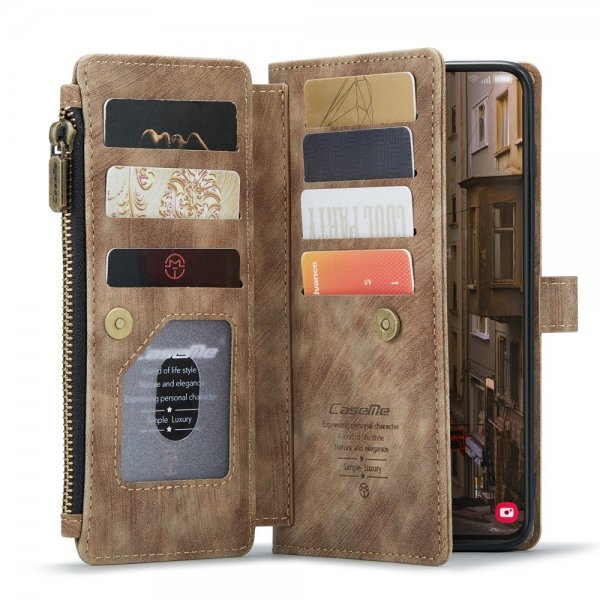 CaseMe Samsung Galaxy S23 Cover C30 Series Brun