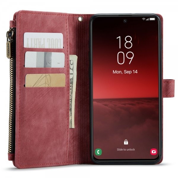 CaseMe Samsung Galaxy S23 Cover C30 Series Rød