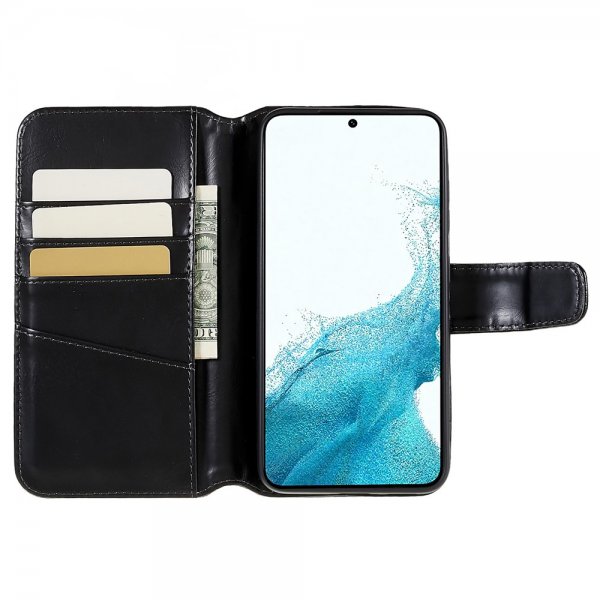 Nordic Covers Samsung Galaxy S23 Etui MagLeather Raven Black