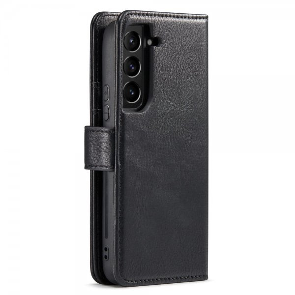 Dg.Ming Samsung Galaxy S23 Etui med Aftageligt Cover Sort