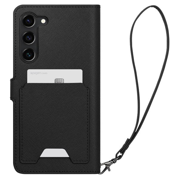 Spigen Samsung Galaxy S23 Cover Wallet S Plus Sort
