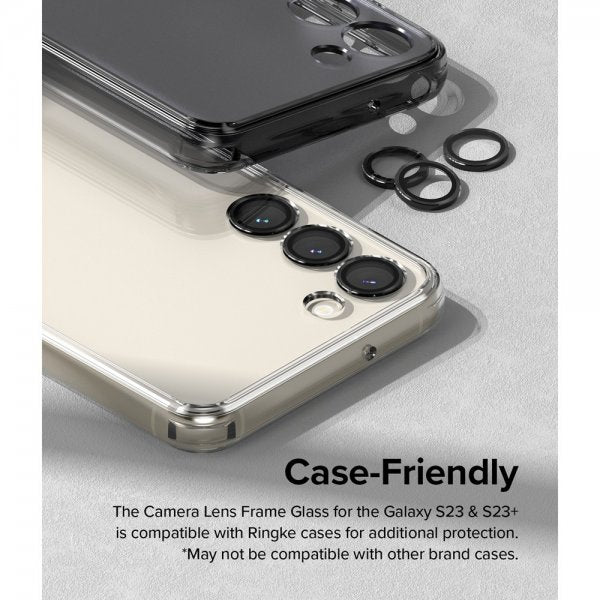 Ringke Samsung Galaxy S23/Galaxy S23 Plus Kamerabeskytter Camera Lens Frame Sort
