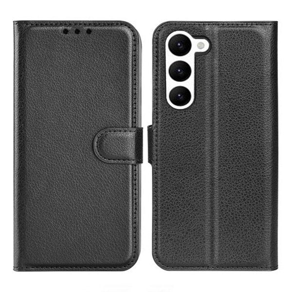 Samsung Galaxy S23 Cover med Stativ Sort