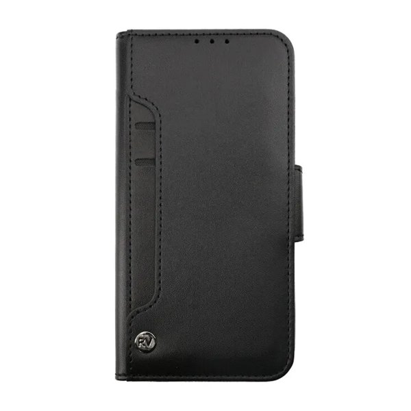Rvelon Samsung Galaxy S23 Plus Etui Udklappeligt Kortrum Sort