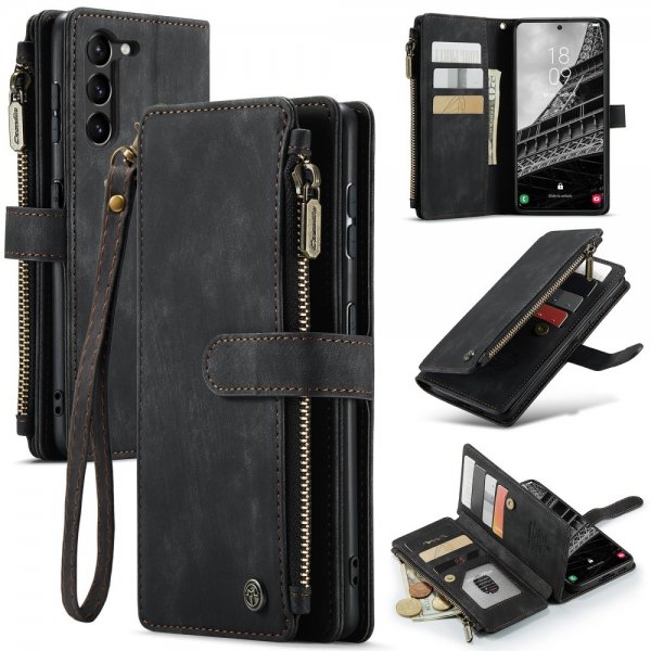 CaseMe Samsung Galaxy S23 Plus Cover C30 Series Sort