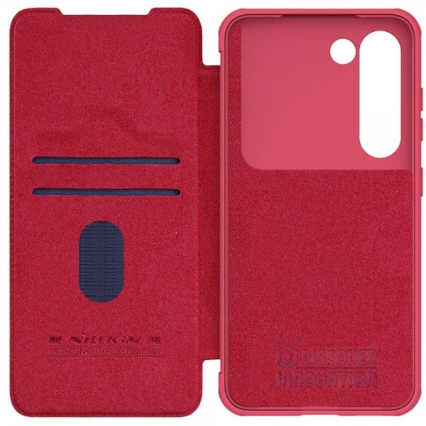 Nillkin Samsung Galaxy S23 Plus Cover Qin Series Rød