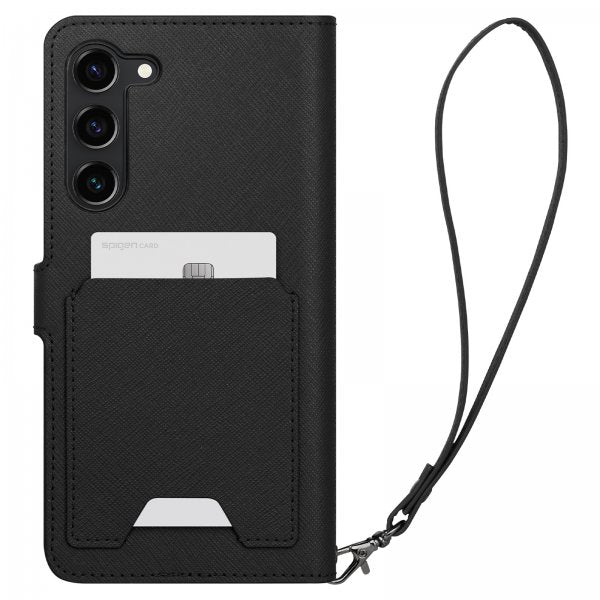 Spigen Samsung Galaxy S23 Plus Cover Wallet S Plus Sort