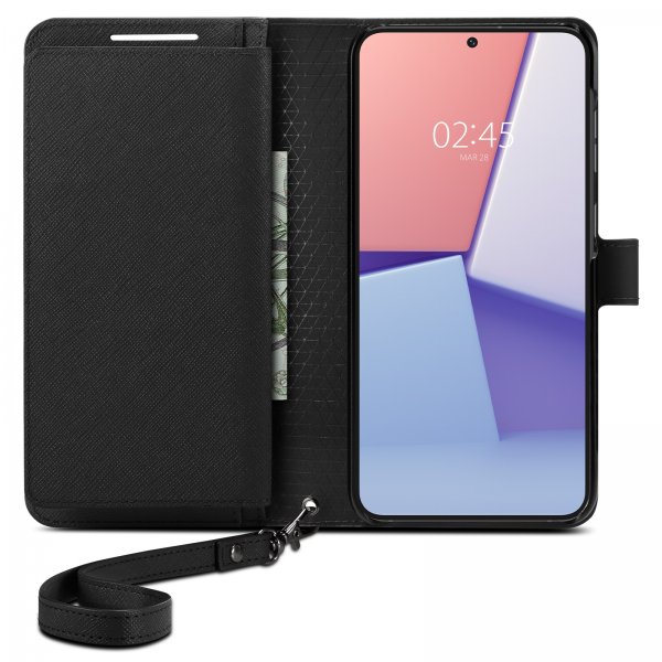 Spigen Samsung Galaxy S23 Plus Cover Wallet S Plus Sort