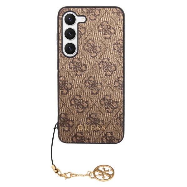 Guess Samsung Galaxy S23 Plus Cover 4G Charms Brun