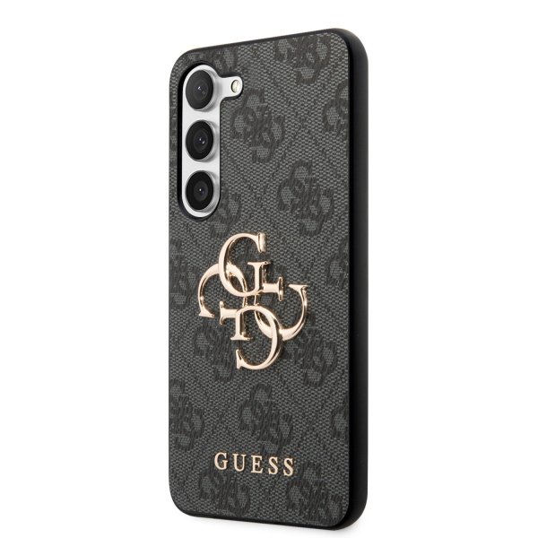 Guess Samsung Galaxy S23 Plus Cover 4G Logo Grå