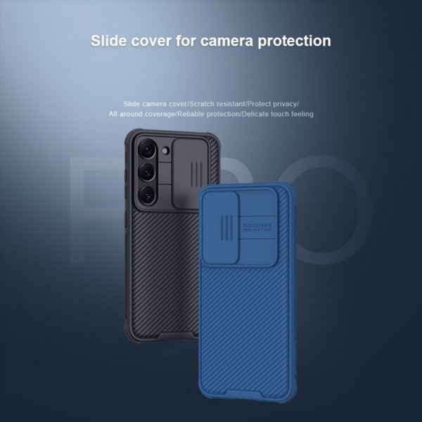Nillkin Samsung Galaxy S23 Plus Cover CamShield Blå