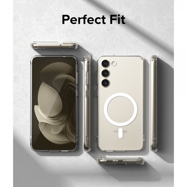 Ringke Samsung Galaxy S23 Plus Cover Fusion Magnetic Matte Clear